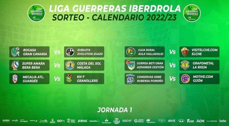 Enfrentamientos de la primera jornada de la competición doméstica / TA